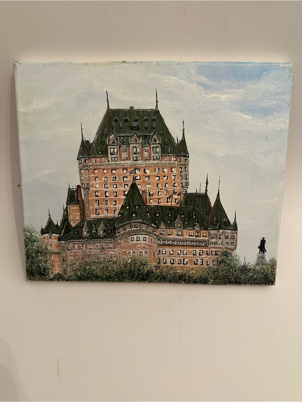 Frontenac Castle Oil Painting Canvas
